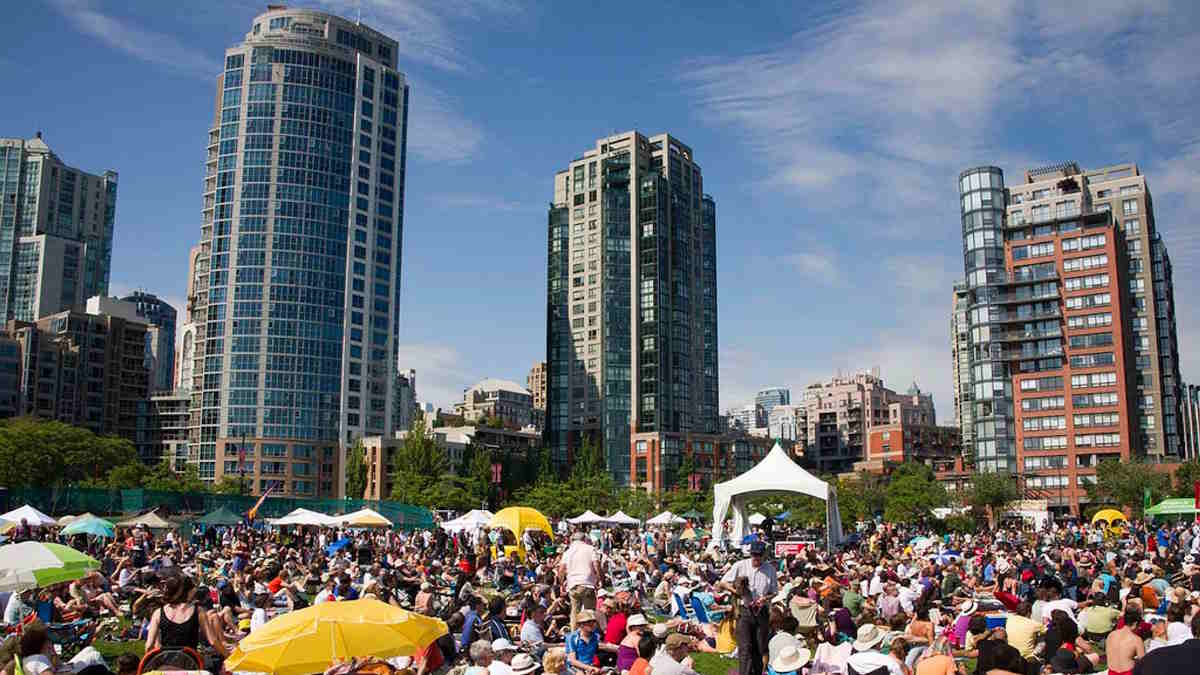 Vancouver Jazz Festival outdoor event
