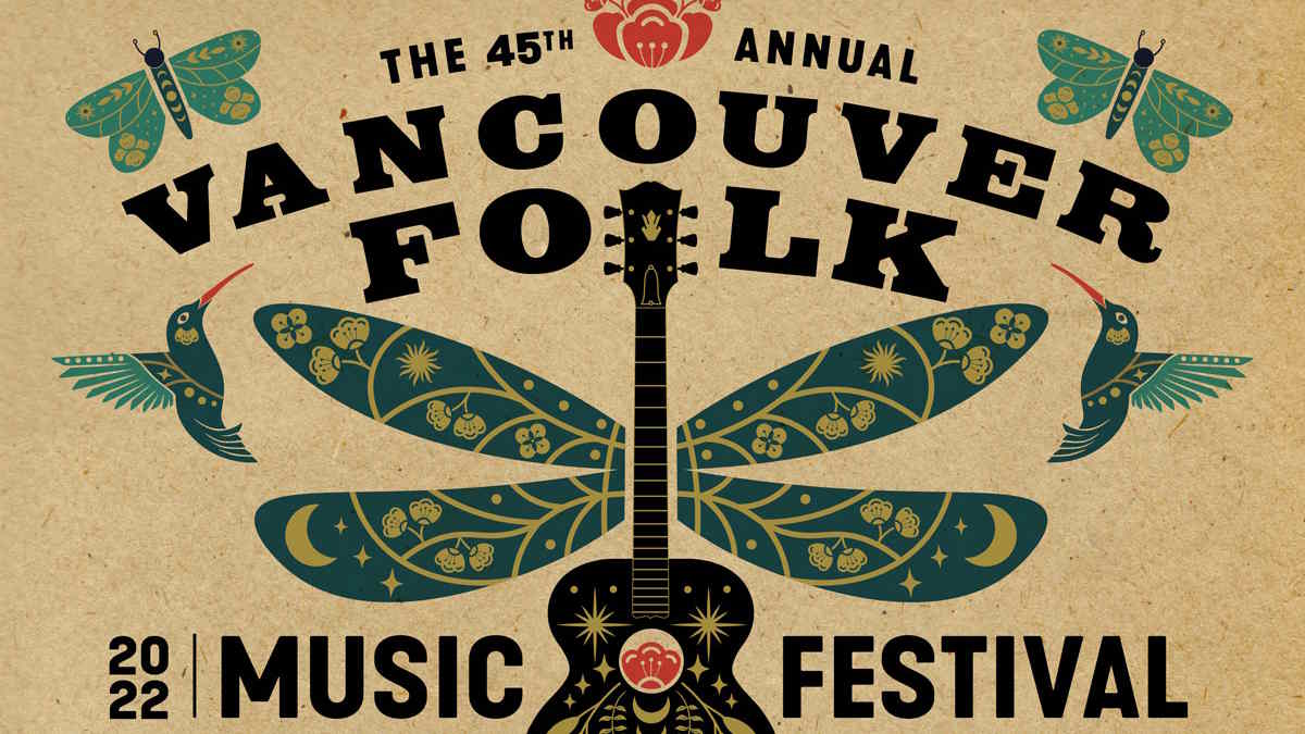 2022 Vancouver Folk Music Festival poster