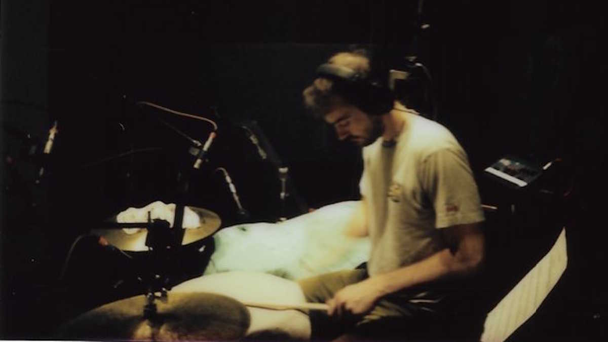 Robert Diack Small Bridges studio drums photo