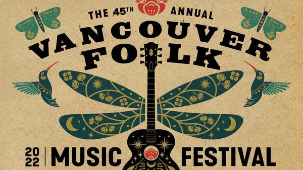 2022 Vancouver Folk Music Festival poster