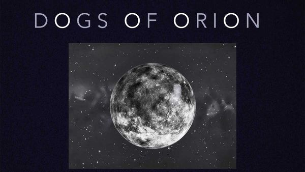 Dogs of Orion cover photo & text
