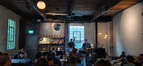 Jon Bentley plays The Bridge at La Fabrique St-George