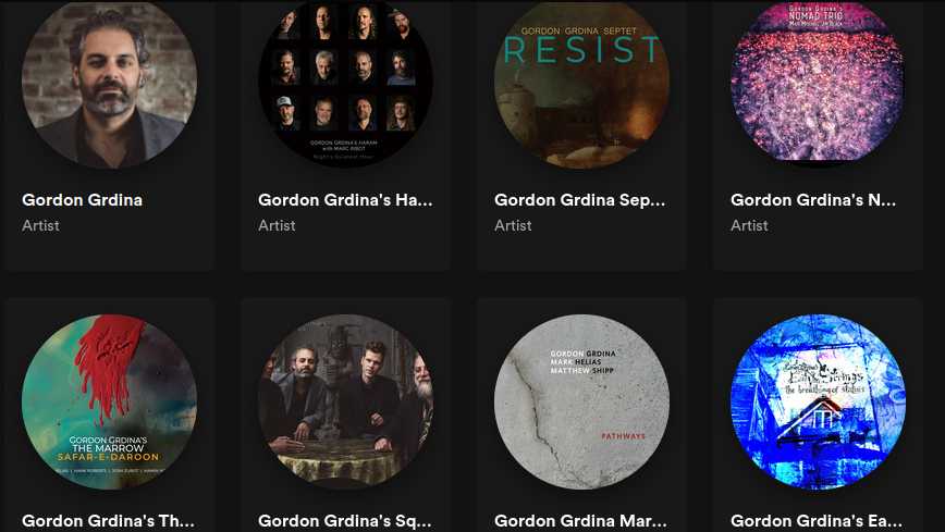 Gordon Grdina on Spotify